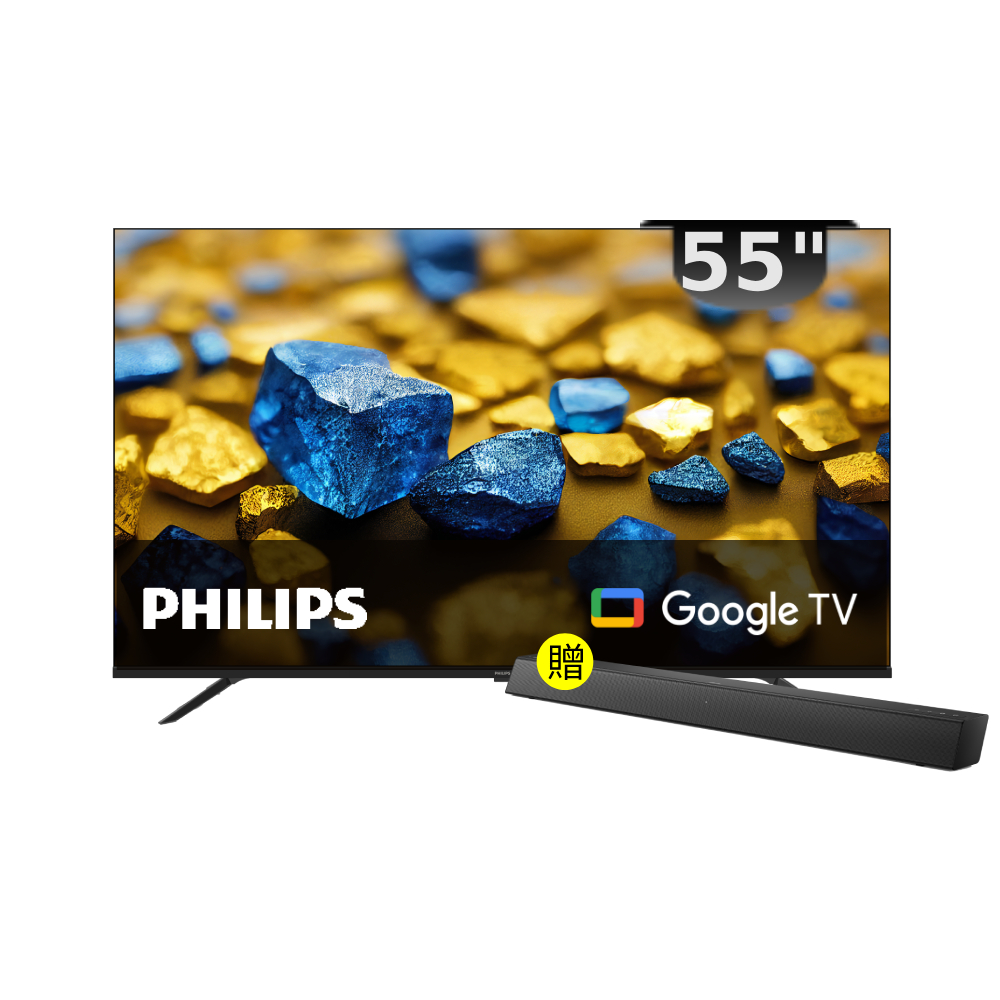 【Philips 飛利浦】55PUH7139+TAB5105 促銷影音組合